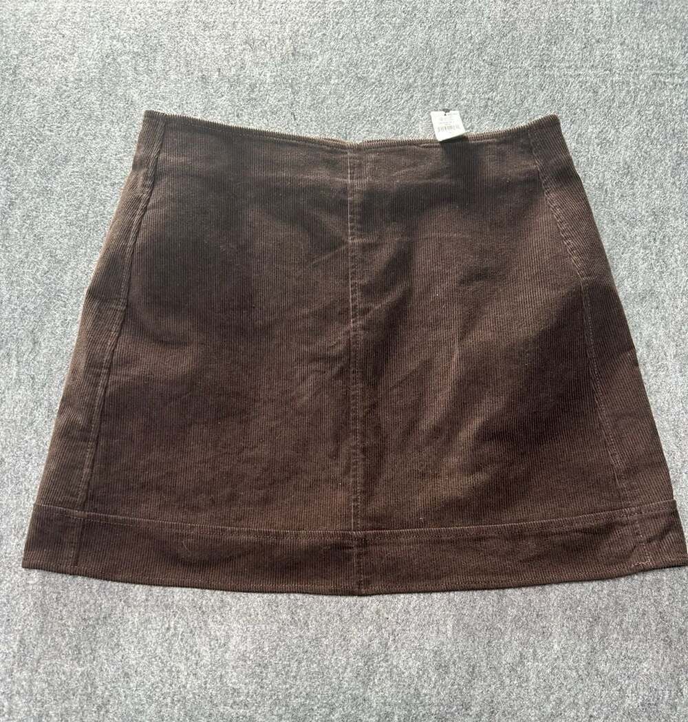 Banana Republic Brown Corduroy Mini Skirt Size 10